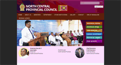 Desktop Screenshot of nc.gov.lk