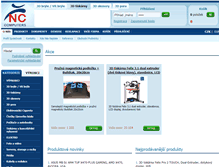 Tablet Screenshot of nc.cz